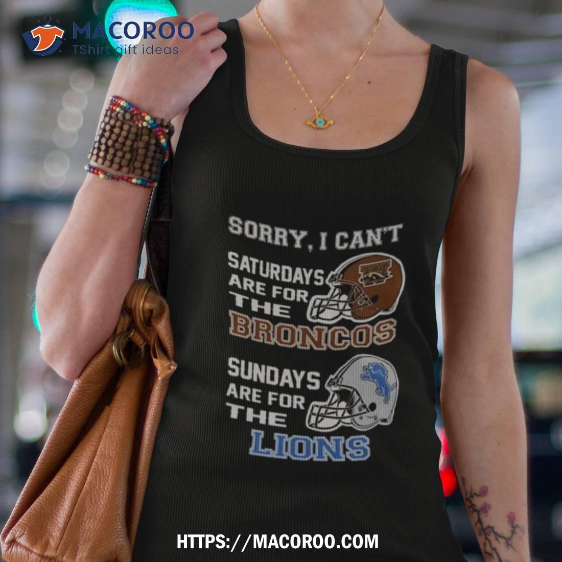 Denver Broncos Sundays are for the Horses shirt t-shirt by To-Tee