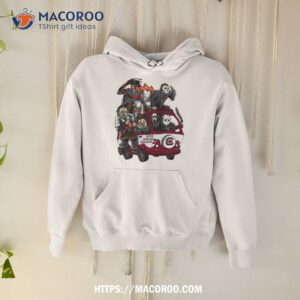 south carolina gamecocks horror movies characters bus halloween 2023 shirt hoodie