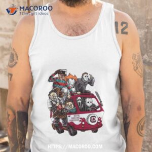 south carolina gamecocks horror movies characters bus halloween 2023 shirt tank top
