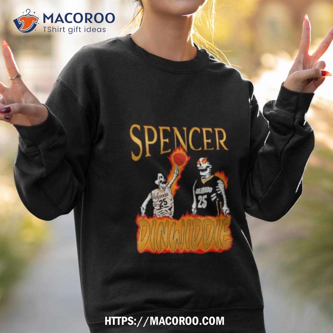 Spencer Dinwiddie Colorado Buffaloes Shirt Spencer Dinwiddie Colorado Buffaloes Shirt