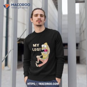 spongebob my leg 2023 shirt sweatshirt 1