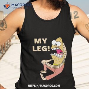 spongebob my leg 2023 shirt tank top 3