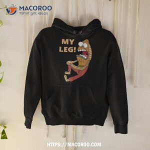spongebob my leg shirt hoodie