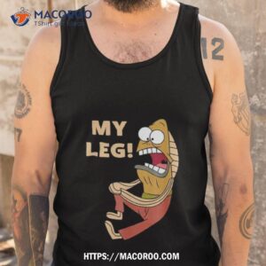 spongebob my leg shirt tank top