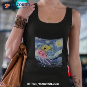 Spongebob Squarepants Starry Night Shirt 2 spongebob squarepants starry night shirt tank top 4