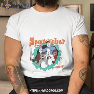 spooktober with the boy s halloween 2023 t shirt tshirt