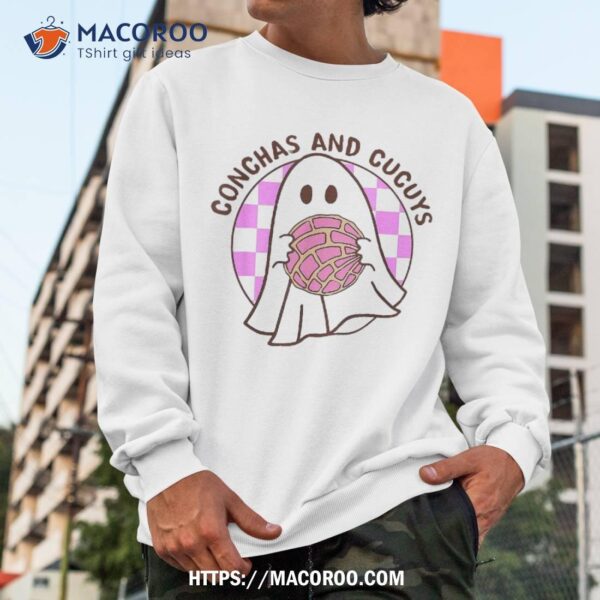 Spooky Conchas And Cucuys Mexican Ghost Halloween Costume Shirt