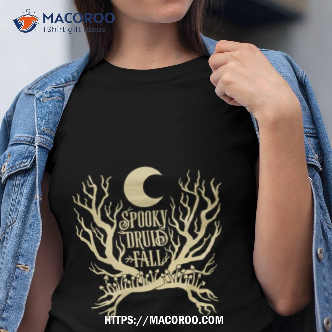 Spooky Druid Fall Moon Shirt Spooky Druid Fall Moon Shirt