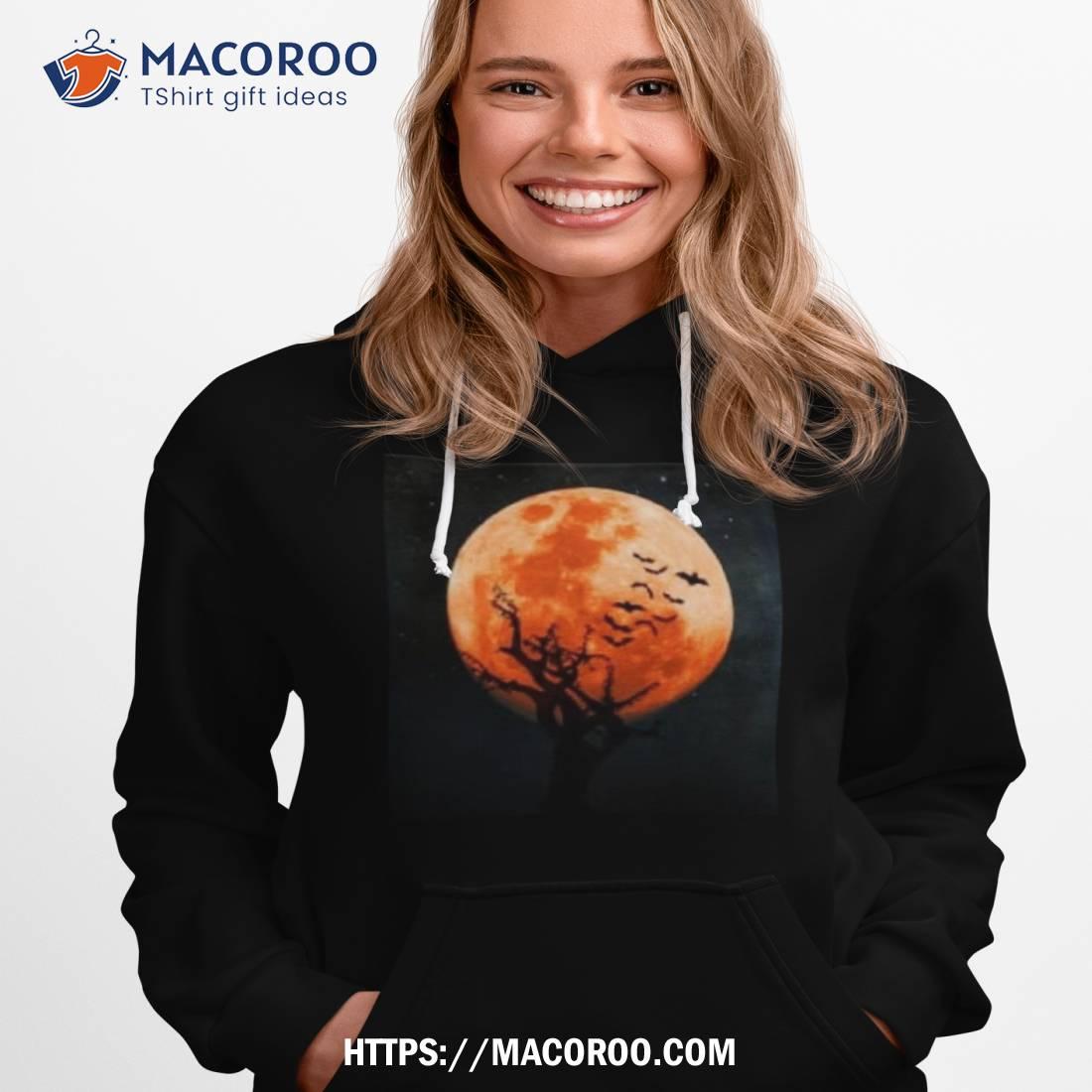 Spooky Halloween Moon Shirt Spooky Halloween Moon Shirt