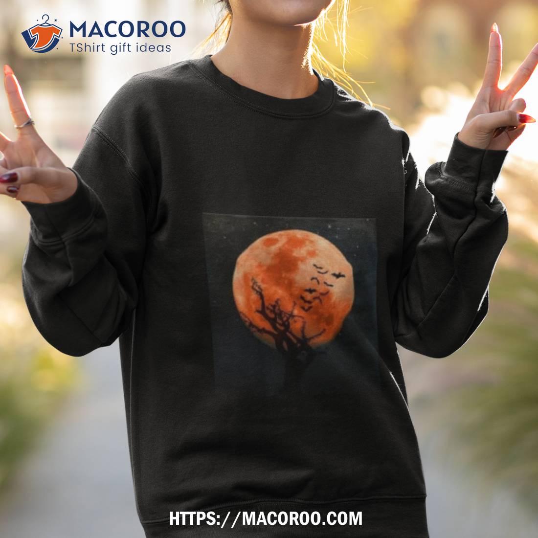 Spooky Halloween Moon Shirt Spooky Halloween Moon Shirt