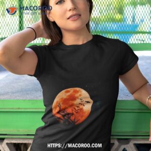 Spooky Halloween Moon Shirt
