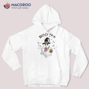 spooky season cute ghost halloween costume boujee boo jee shirt hoodie 4