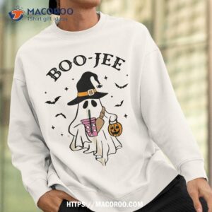 spooky season cute ghost halloween costume boujee boo jee shirt sweatshirt 4