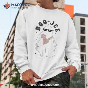 spooky season cute ghost halloween costume boujee boo jee shirt sweatshirt 5