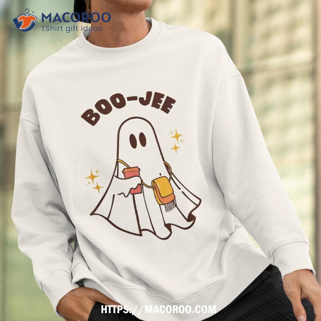  Spooky Season Funny Ghost Halloween Costume Boujee Boo-Jee  Sweatshirt : Clothing, Shoes & Jewelry