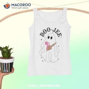 spooky season cute ghost halloween costume boujee boo jee shirt tank top 1