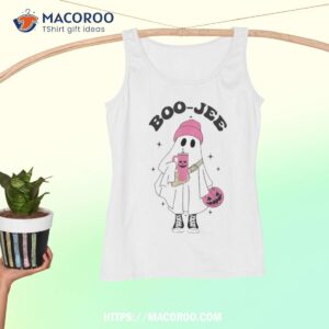 spooky season cute ghost halloween costume boujee boo jee shirt tank top 2