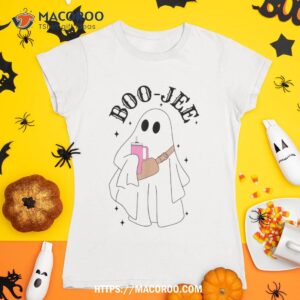 Spooky Season Cute Ghost Halloween Costume Boujee Boo-jee Shirt