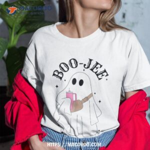 Spooky Season Cute Ghost Halloween Costume Boujee Boo-jee Shirt