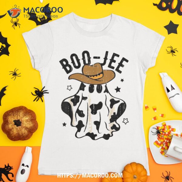 Spooky Season Cute Ghost Halloween Costume Boujee Boo-jee Shirt