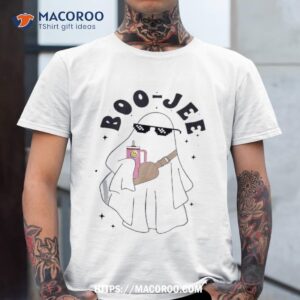 Spooky Season Cute Ghost Halloween Costume Boujee Boo-jee Shirt