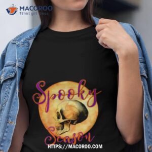 Spooky Season Skull & Moon 2023 Shirt