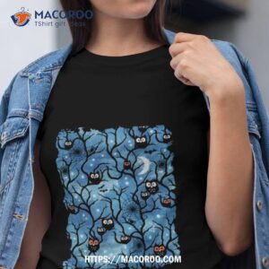 Spooky Woods Owls Halloween Shirt