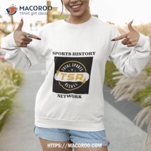 Sports History Total Sports Recall Tsr Logo Shirt 2 sports history total sports recall tsr logo shirt sweatshirt