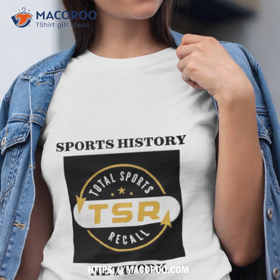 Sports History Total Sports Recall Tsr Logo Shirt Sports History Total Sports Recall Tsr Logo Shirt