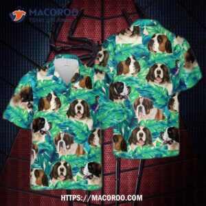 St. Bernard (dog) Hawaiian Shirt