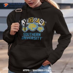 standard southern university jaguars homecoming ribbed fleece shirt hoodie 3