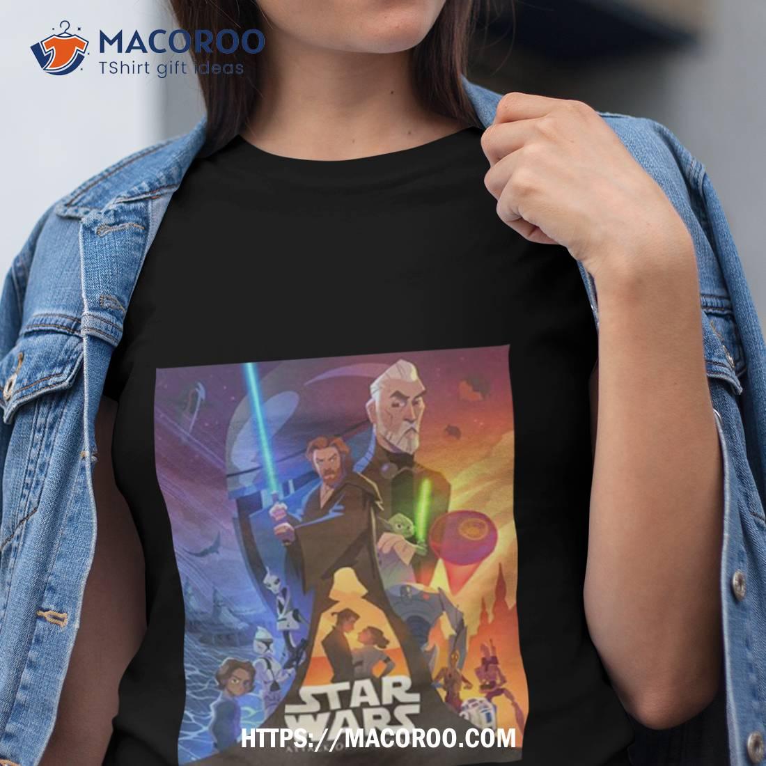 Star Wars Episode Ii Attack Of The Clones Anakin Skywalker Obi Wan T Shirt Star Wars Episode Ii Attack Of The Clones Anakin Skywalker Obi Wan T Shirt