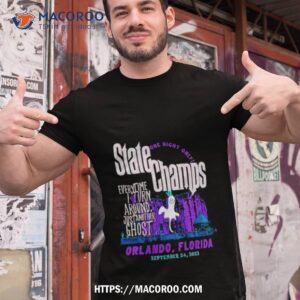 State Champs One Night Only Halloween Shirt