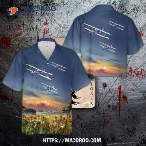 Stearman Pt-17 Model Aeroplane Hawaiian Shirt