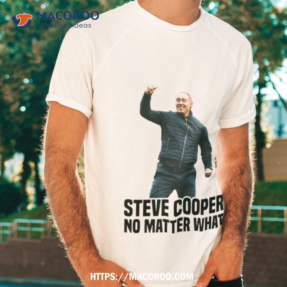 Steve Cooper Nottingham Forest Manager Shirt Steve Cooper Nottingham Forest Manager Shirt