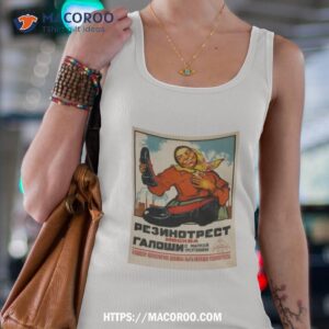 stratonaut shop soviet galoshes art poster design shirt tank top 4