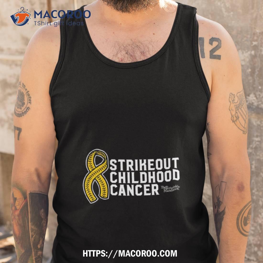 Strikeout Childhood Cancer Shirt Strikeout Childhood Cancer Shirt