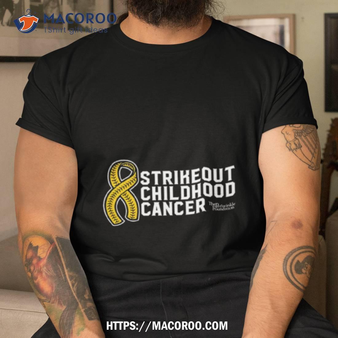 Strikeout Childhood Cancer Shirt Strikeout Childhood Cancer Shirt