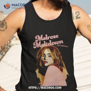 Suki Waterhouse Vintage Melrose Meltdown Shirt 3 suki waterhouse vintage melrose meltdown shirt tank top 3