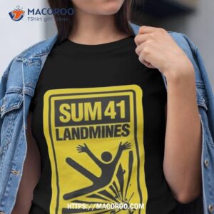 Sum 41 Landmines September 27th 2023 Album Heaven X Hell T Shirt