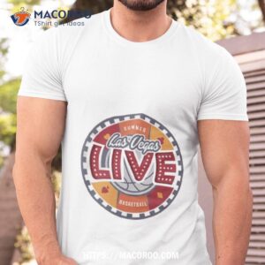 summer las vegas live basketball logo shirt tshirt