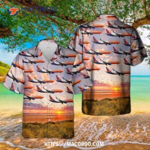 Sun Country Airlines Boeing 737-8kn Hawaiian Shirt