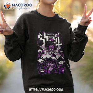 Super Ghost He Run’s Funny Heavy Metal Video Game T Shirt 2 super ghost he run s funny heavy metal video game t shirt sweatshirt 2