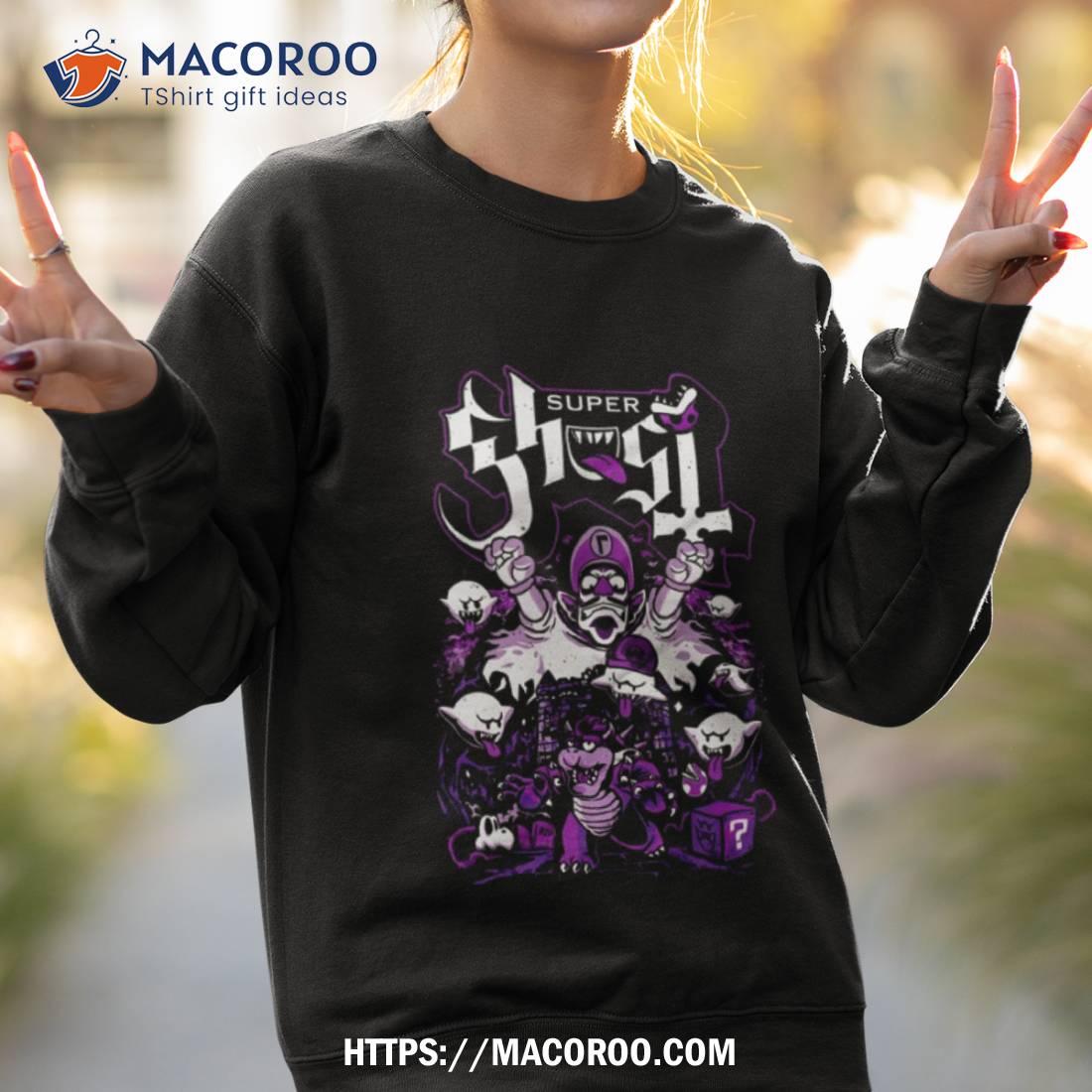 Super Ghost He Run’s Funny Heavy Metal Video Game T Shirt Super Ghost He Run’s Funny Heavy Metal Video Game T Shirt