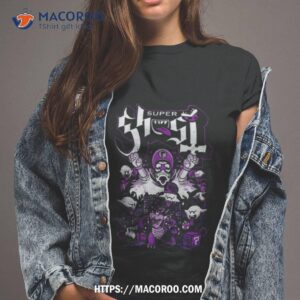 super ghost he run s funny heavy metal video game t shirt tshirt 2