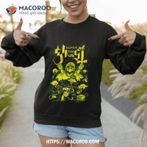 super ghost scream green heavy metal video game t shirt sweatshirt