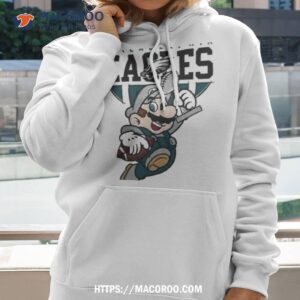Super Mario Bros X Philadelphia Eagles Football Game Day 2023 Shirt