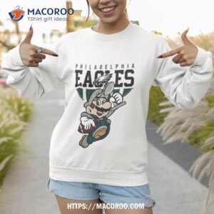 Super Mario Bros X Philadelphia Eagles Football Game Day 2023 Shirt 2 super mario bros x philadelphia eagles football game day 2023 shirt sweatshirt