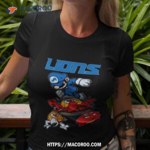 Super Mario Detroit Lions Kansas City Chiefs 2023 Shirt
