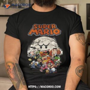 super mario happy halloween 2023 shirt tshirt